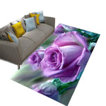 Purple Rose Rug