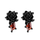 Gothic Rose Earrings