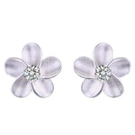 Plumeria Stud Earrings
