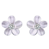Plumeria Stud Earrings