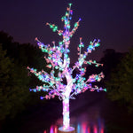 Cherry Blossom Tree with Lights